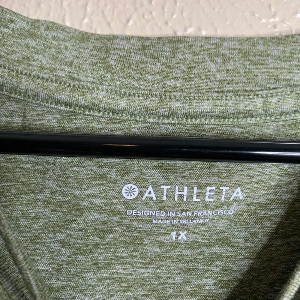 Athleta uptempo tank shadow olive green - Picture 5 of 6